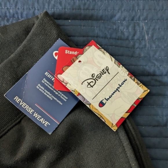 Champion Disney Women Medium Black Reverse Weave Characters Embroidered 122024 - Picture 13 of 13